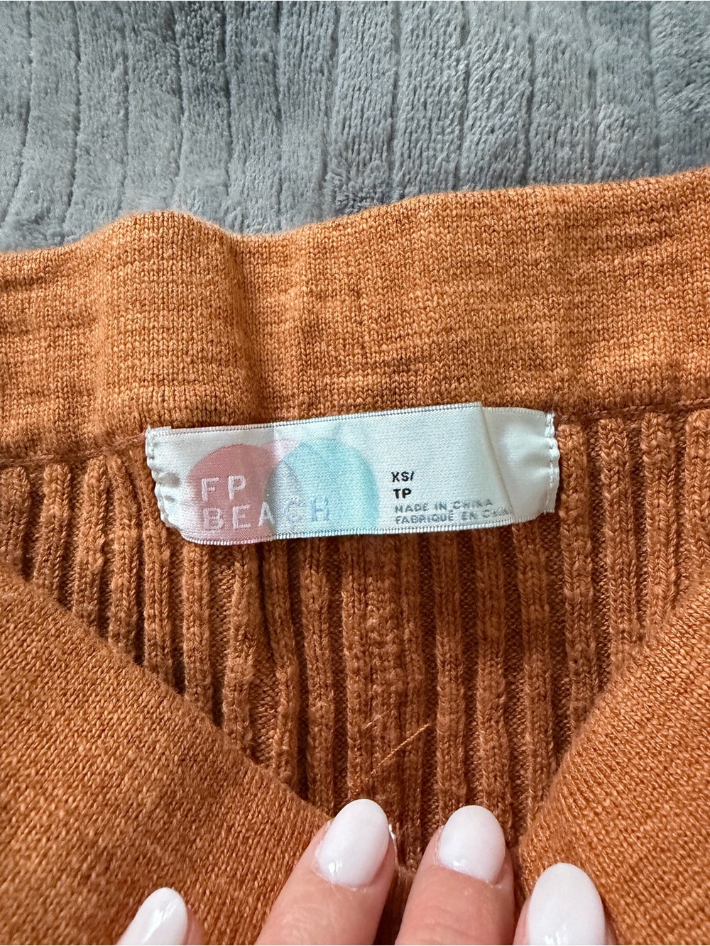 Free People Oversized Set in Burnt Orange - Picture 3 of 5